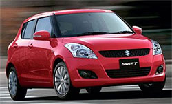 Suzuki Swift ... not tough enough