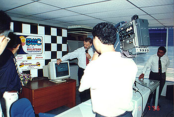 Launch of Malaysian Motorsports Website - 1996