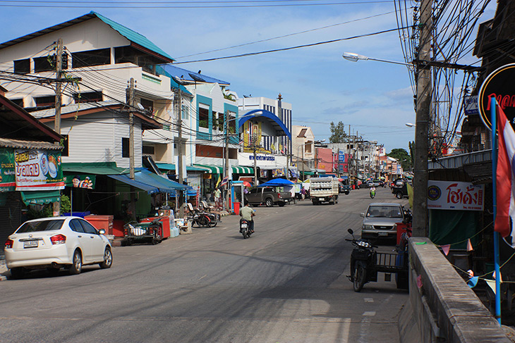 travel, thailand, khanom, town