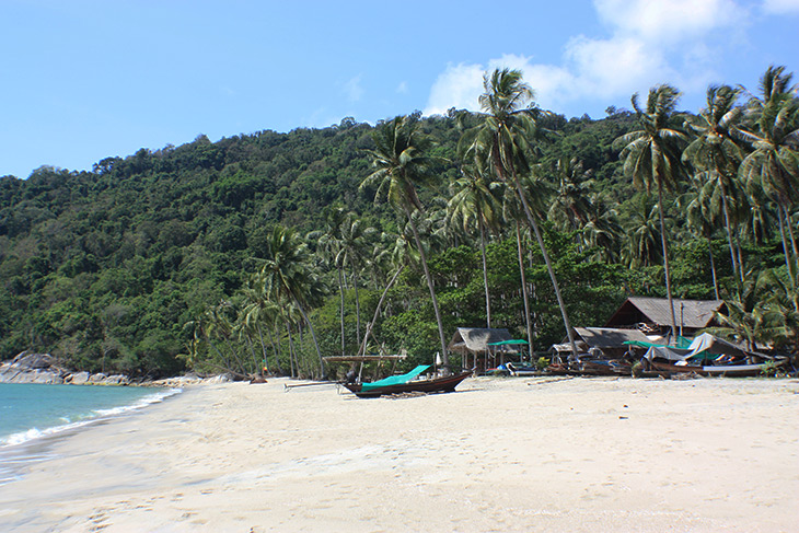 Thailand, Khanom, Beaches, Ban Thong Yee