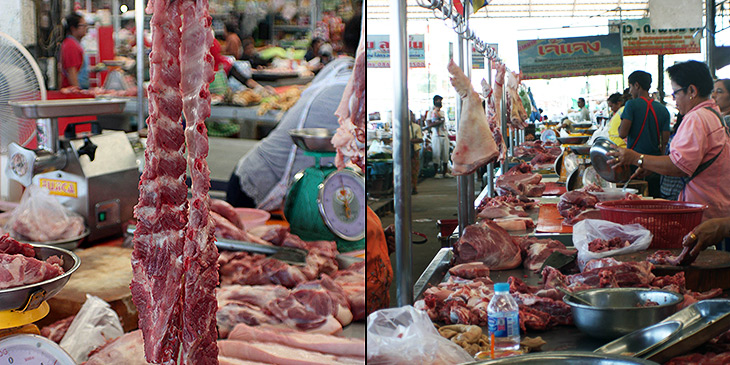 Thailand, Sichon, Market