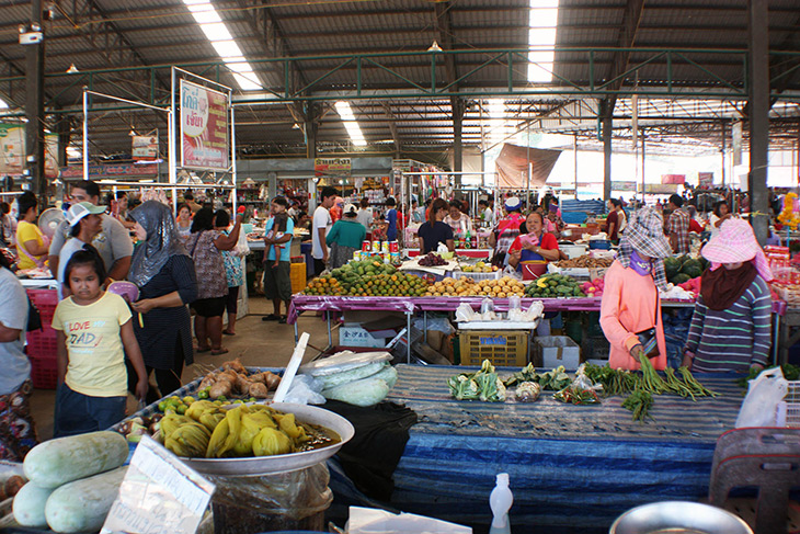 Thailand, Sichon, Market