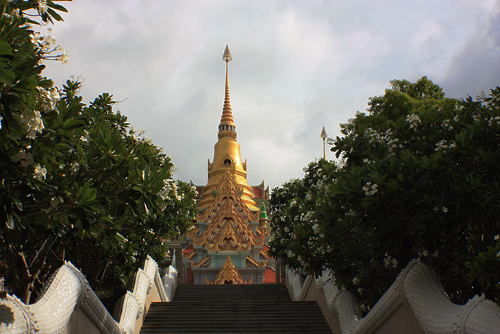 thailand, phra mahathat chedi phakdi prakat