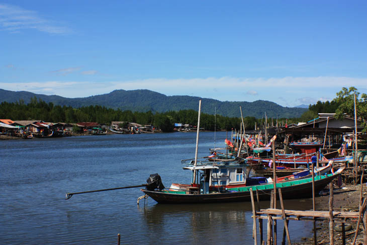 Thailand, Khanom, Port, Fishing