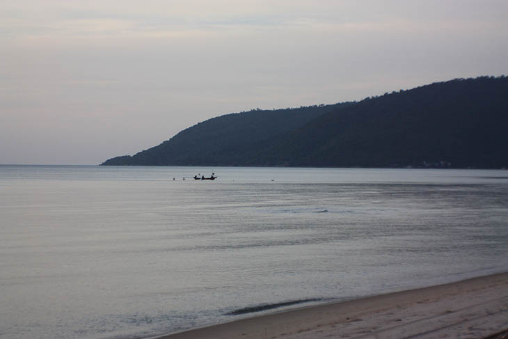 Thailand, Khanom, Beach, Sunrise