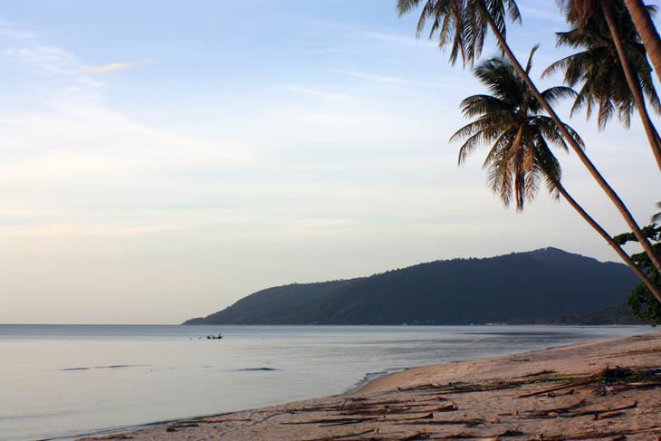 Thailand, Khanom, Beach, Sunrise
