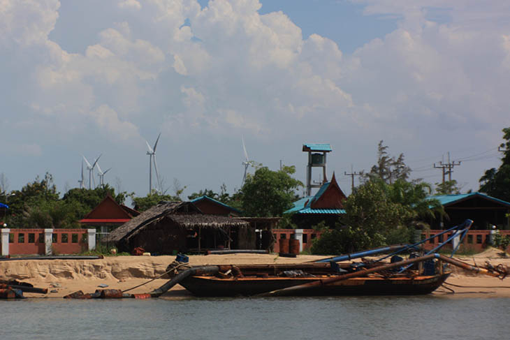 Thailand, Pak Phanang, Wind Farm