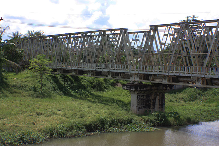 Thailand Chawang Canal Bridge Ban Na San Surat Thani