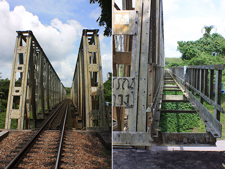 Thailand Chawang Canal Bridge Ban Na San Surat Thani