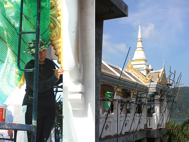 Thailand, Krabi, Wat Laem Sak