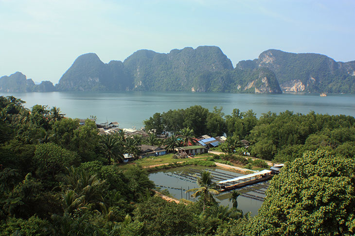 Thailand, Krabi, Wat Laem Sak