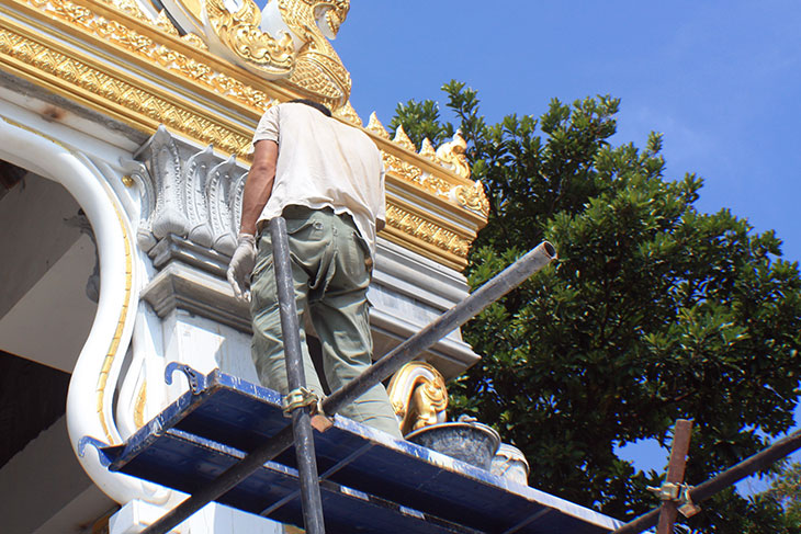 Thailand, Krabi, Wat Laem Sak