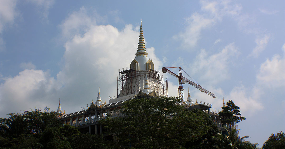 Thailand, Krabi, Wat Laem Sak