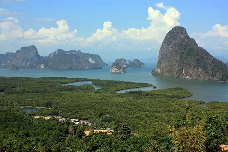 Samed Nangshe Viewpoint, Phang-Nga