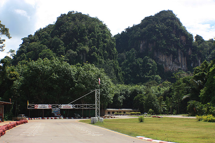 Thailand, Krabi, Sai Thai Karting