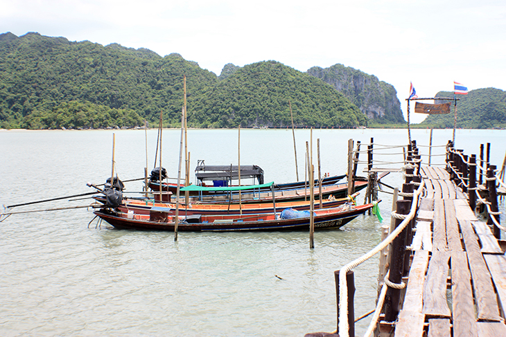 Ao Prao Jetty, Talet Bay, Khanom