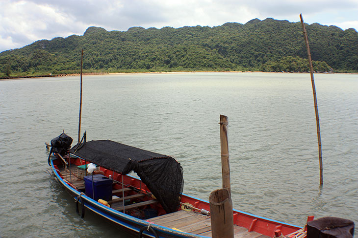 Ao Prao Jetty, Talet Bay, Khanom