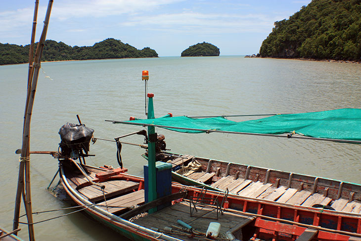 Ao Prao Jetty, Talet Bay, Khanom