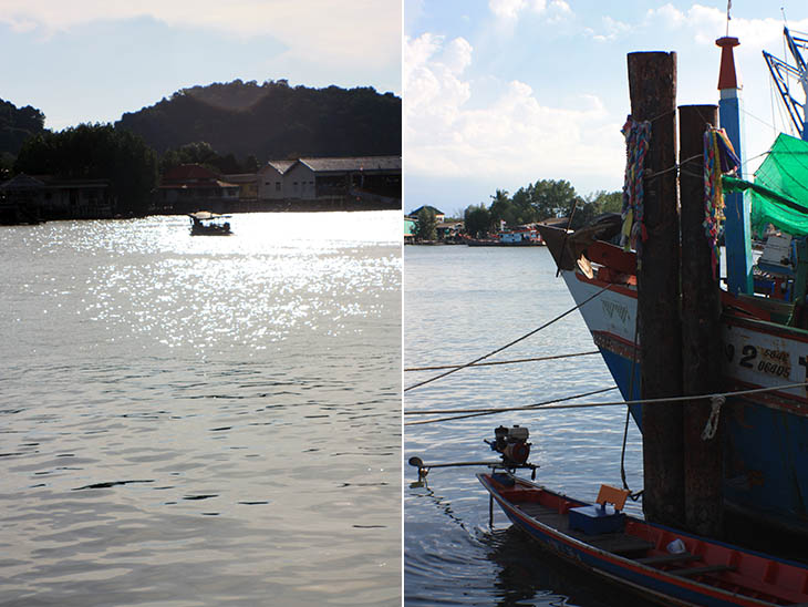 Thailand, Surat Thani, Don Sak River