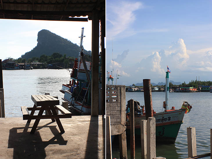 Thailand, Surat Thani, Don Sak River