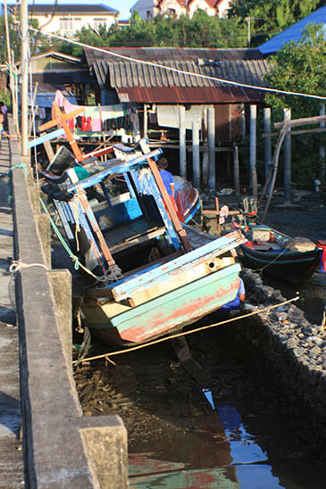 Thailand, Surat Thani, Don Sak River