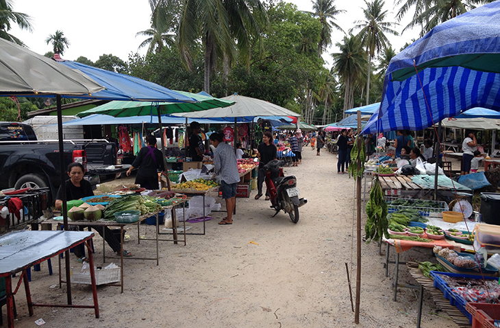 thailand, khanom, market