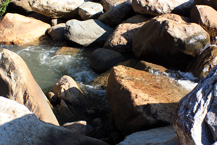 thailand, khanom, hin lat waterfall