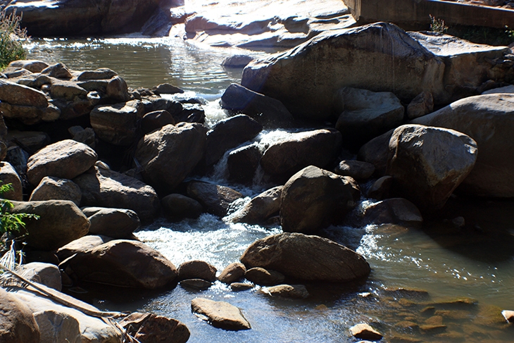 thailand, khanom, hin lat waterfall