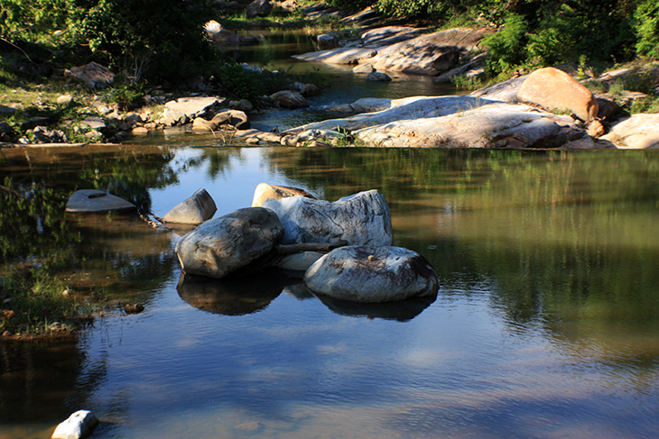 thailand, khanom, hin lat waterfall