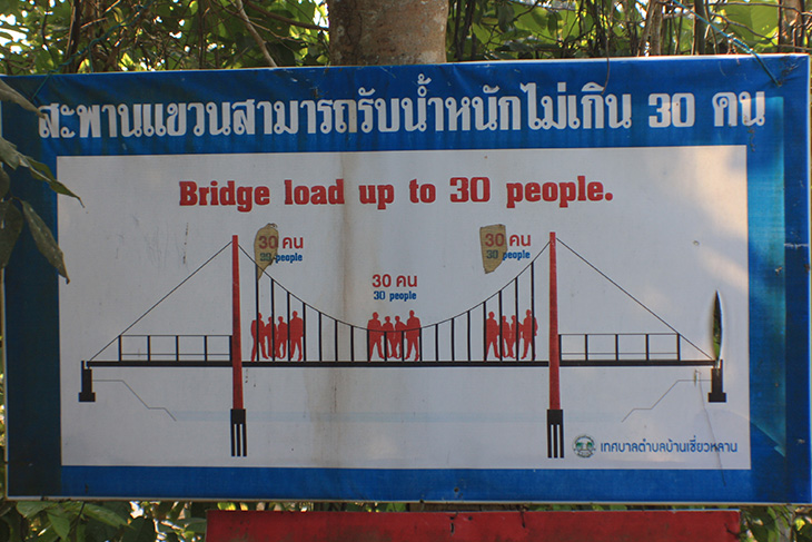 khao pang suspension bridge, surat thani, thailand