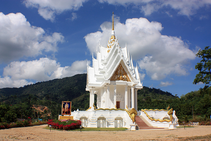 wat phu kao lak, thailand