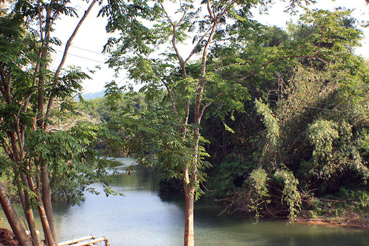 wipawadee waterfall, surat thani, thailand, travel