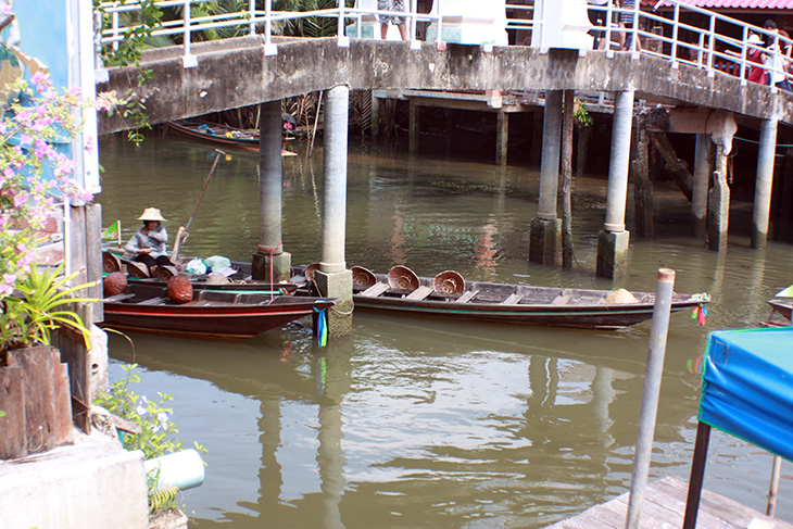 thailand, surat thani, floating market