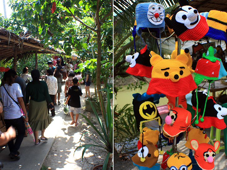 thailand, surat thani, floating market