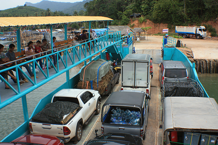 thailand, ko yao noi ferry