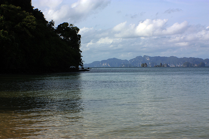 thailand, phang nga, ko yao noi, little long beach