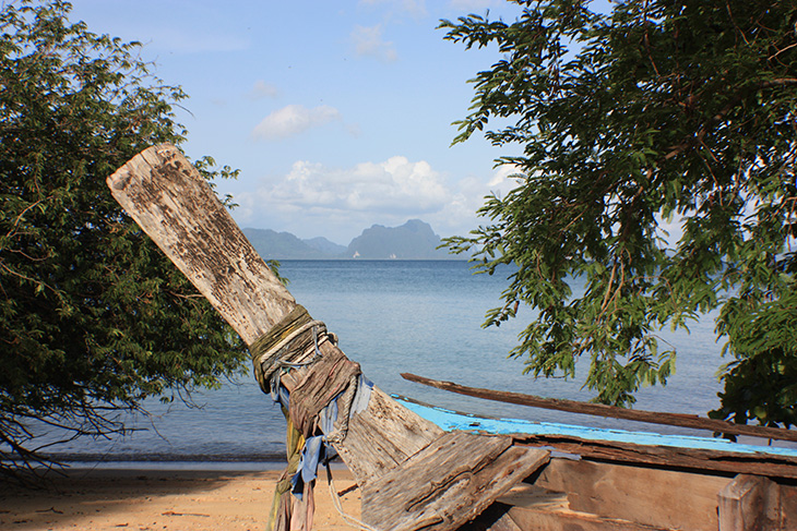 thailand, phang nga, ko yao noi, little long beach