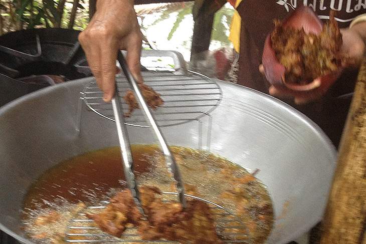 thailand, thai food, surat thani floating market