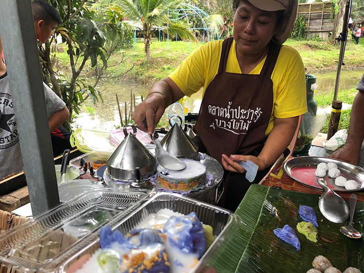 thailand, thai food, surat thani floating market