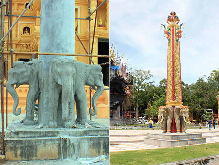 wat bang thong, krabi, thailand