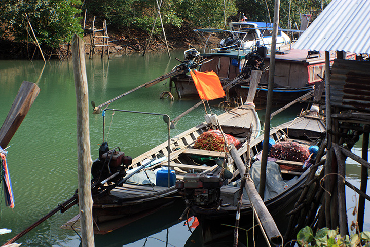 thailand, ko yao noi, ban tha khao, jetty, viewpoint, river