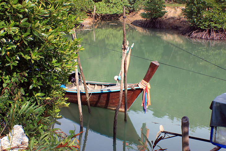 thailand, ko yao noi, ban tha khao, jetty, viewpoint, river