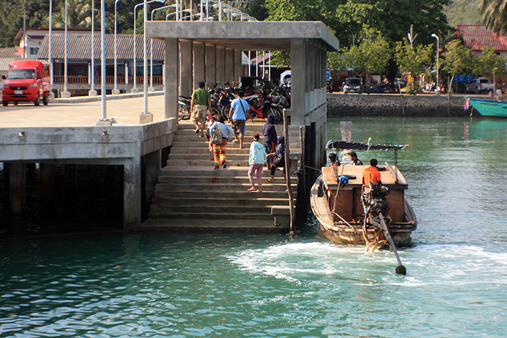 thailand, ko yao noi, ban tha khao, jetty, viewpoint, river