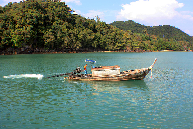 thailand, ko yao noi, ban tha khao, jetty, viewpoint, river