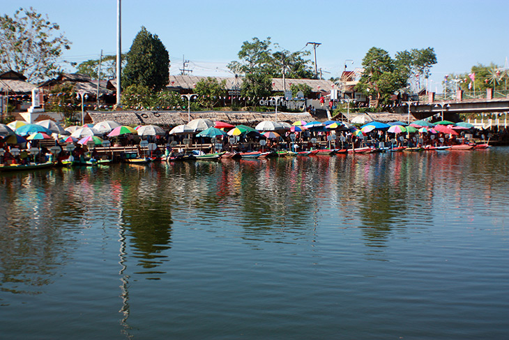 travel, thailand, songkhla, khlong hae floating market
