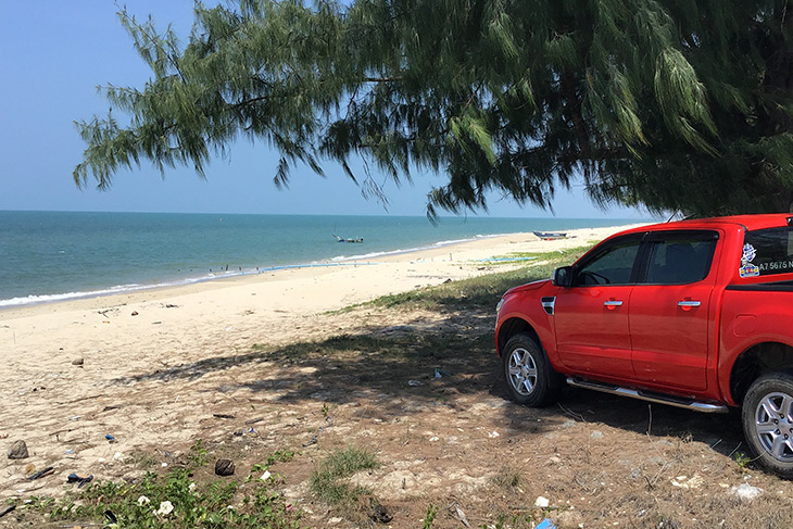 travel, thailand, songkhla, maharat beach