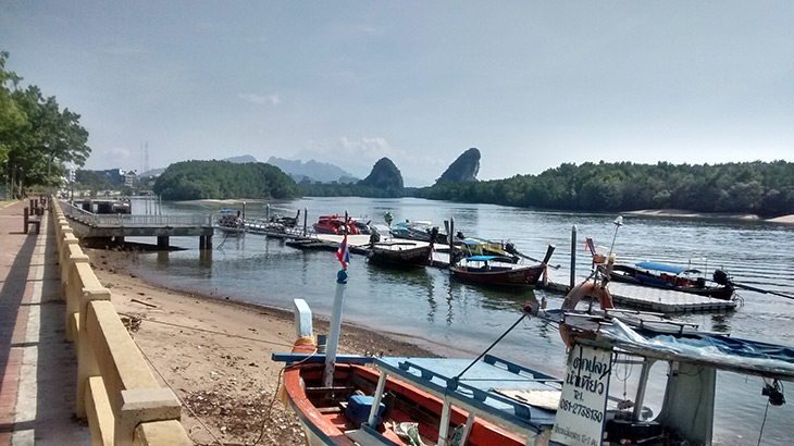 travel, thailand, krabi, riverside