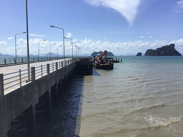 travel, thailand, islands, phan nga, ko yao noi, jetties