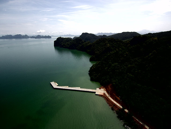 travel, thailand, islands, phan nga, ko yao noi, jetties