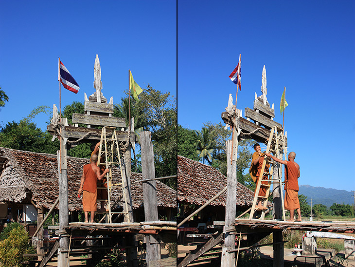 Su Tong Pae Bamboo Bridge Mae Hong Son